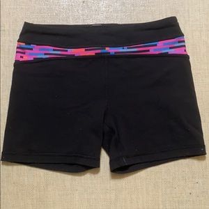 Girls Ivivva Black Booty Shorts